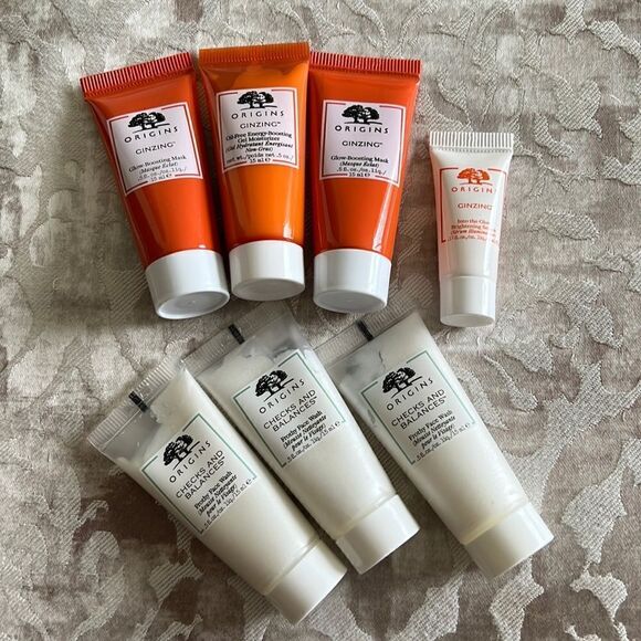 Origins Ginzing Mask, Moisturizer, Checks & Balances Bundle, New - Picture 1 of 2